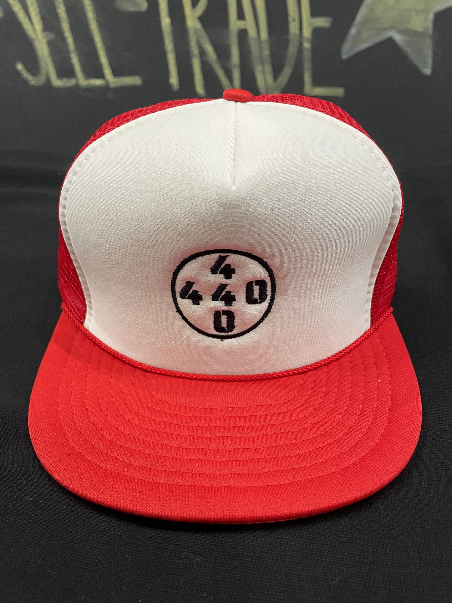 440 Kick Red Trucker