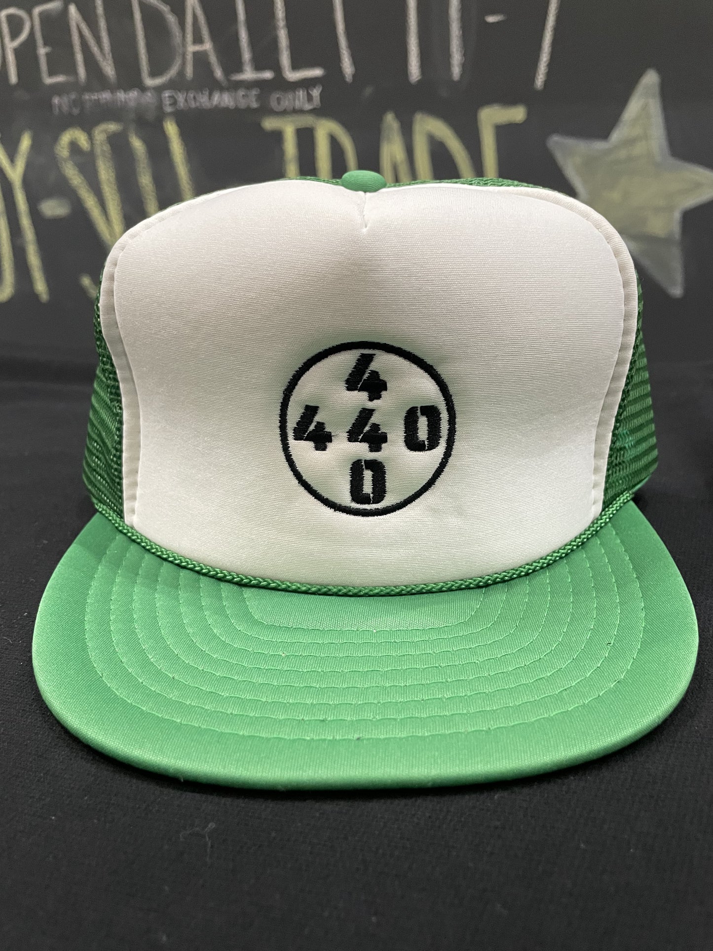 440 Kicks Green Trucker
