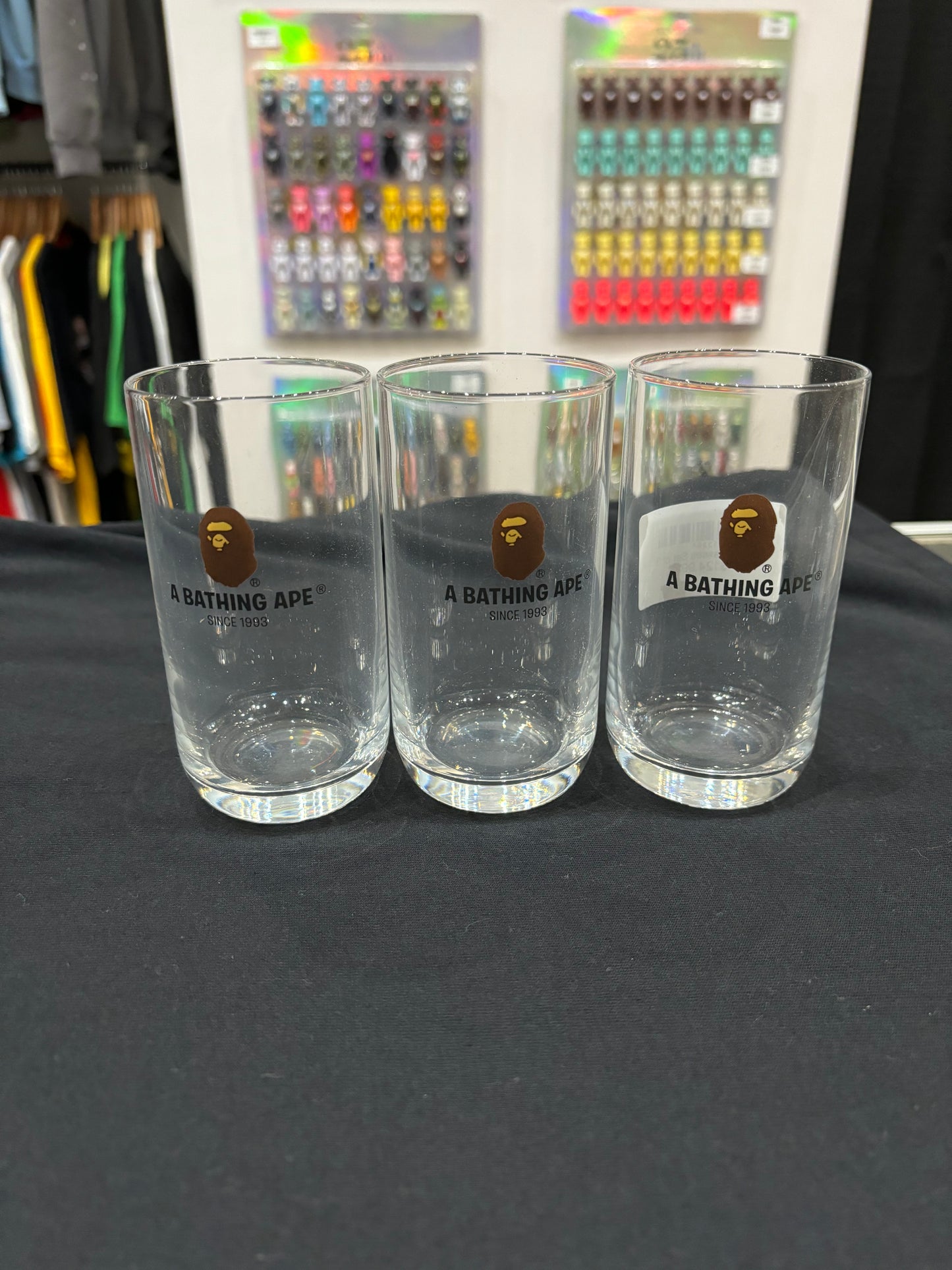 Bape Glasses Set of 3