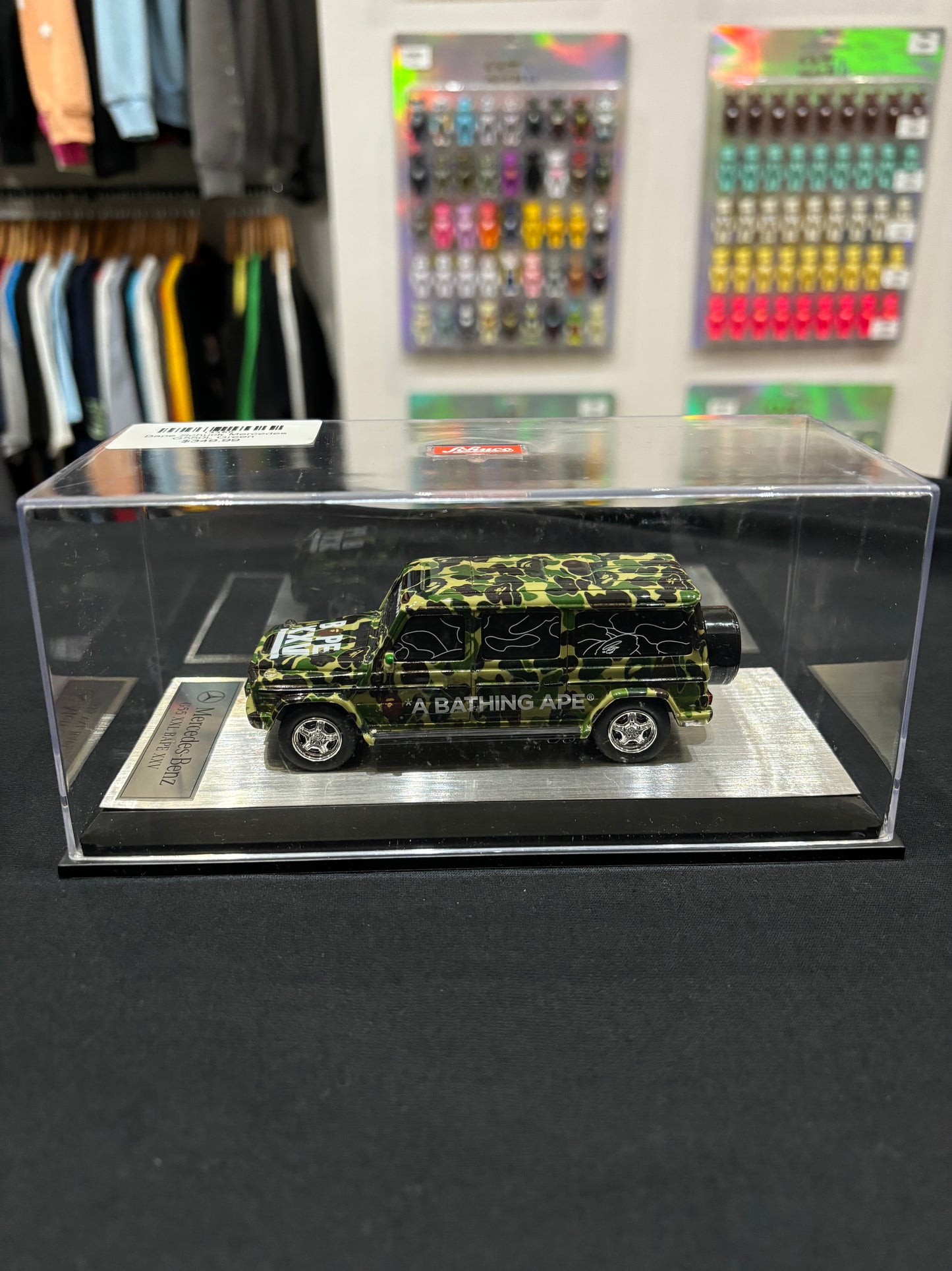 Bape Schuck Mercedes G550L Green