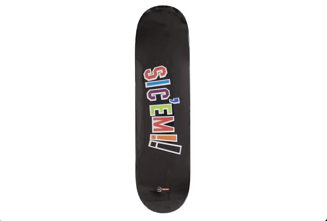 Supreme WTAPS Sic'em Skateboard Deck
