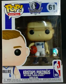 Funko Pop Kristaps Porzingis Dallas Mavs
