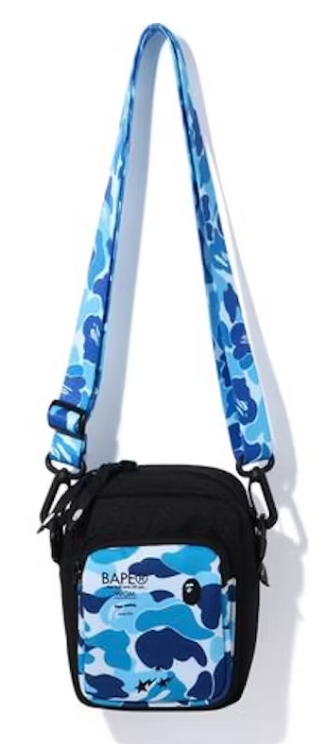 BAPE ABC Mini Shoulder Bag Blue