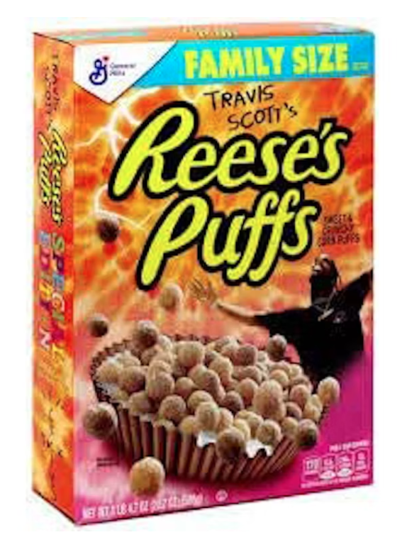 Travis Scott x Reese's Puffs Family Size Cereal (Not Fit For Human Consumption)