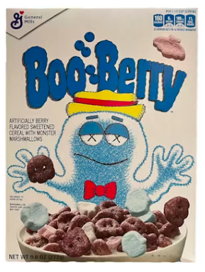 Kaws Monstars Boo Berry Cereal