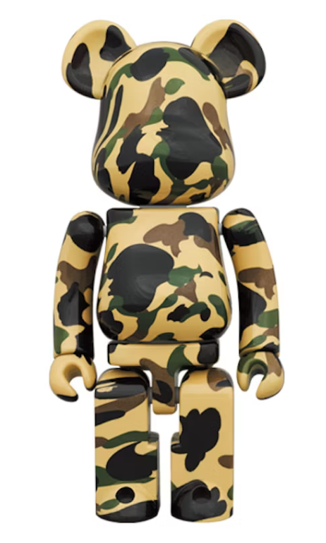 Bearbrick x BAPE 1st Camo Chogokin 200%