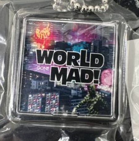 BAPE World Mad Tokyo Keychain