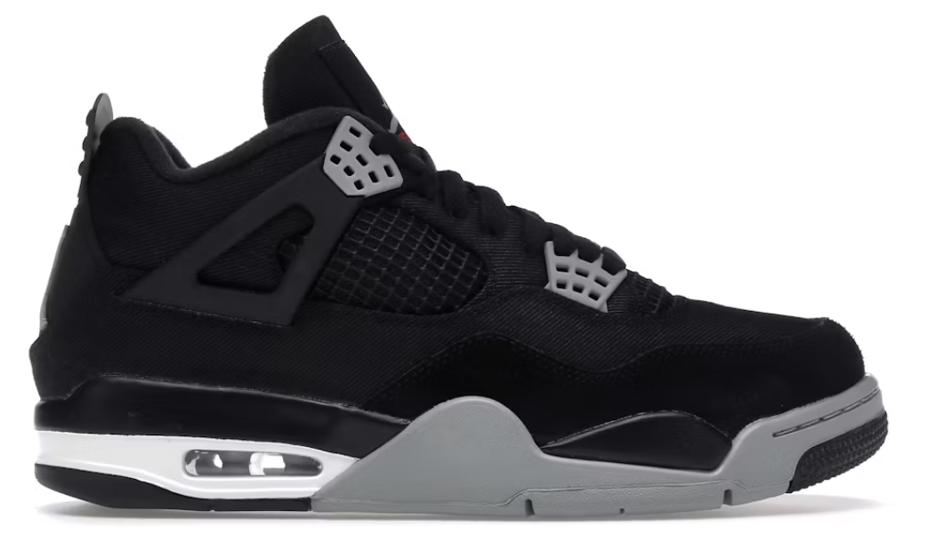 Jordan 4 Retro SE Black Canvas