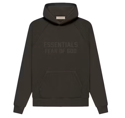 Fear of God Essentials Hoodie Off Black