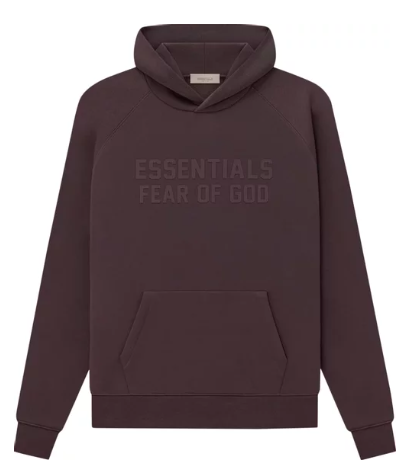 Fear of God Essentials Hoodie Plum