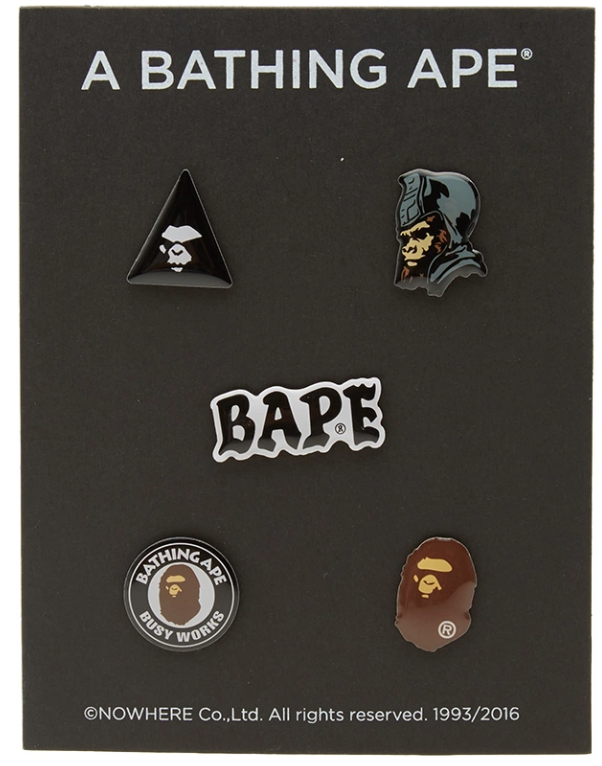 Bape Pin Set