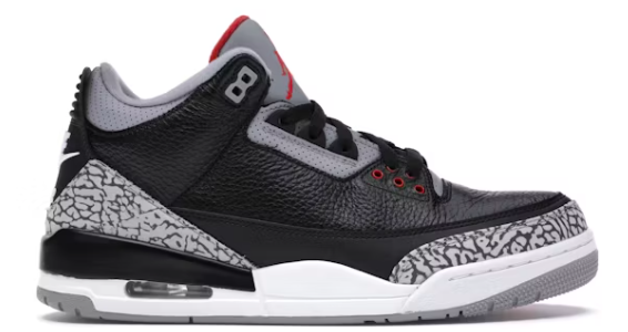 Jordan 3 Retro Black Cement (2018)