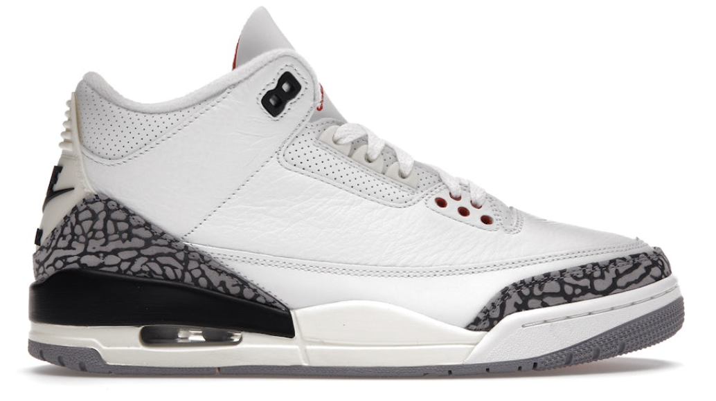 Jordan 3 Reimagined White Cement.
