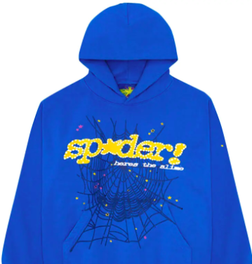 Sp5der TC Hoodie Blue