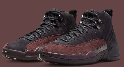 Jordan 12 A MA Maniere Black