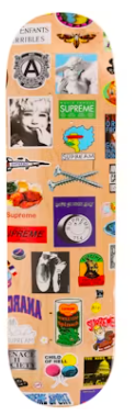 Supreme Stickers Deck Tan