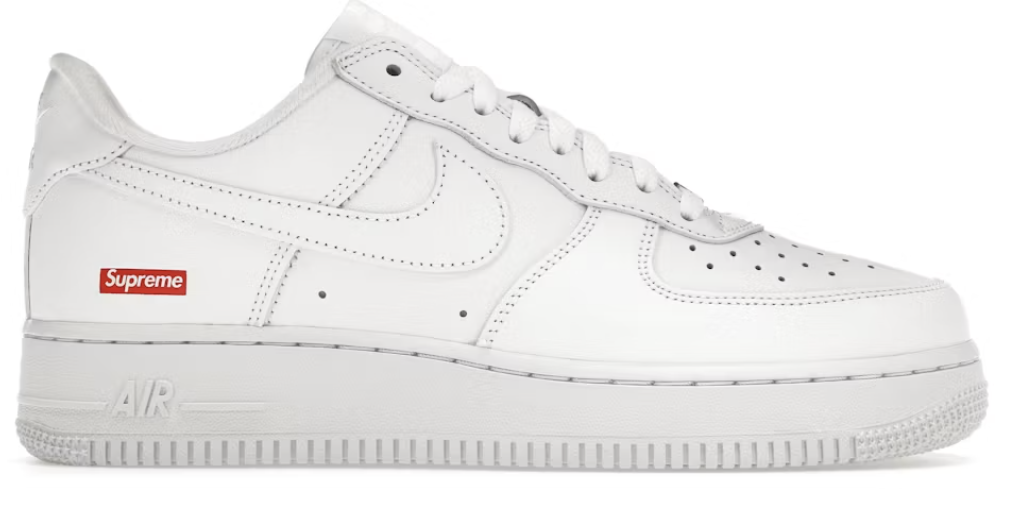 Supreme x Nike Air Force White