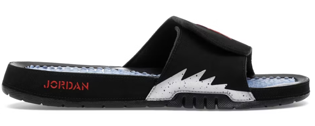 Jordan 5 Hydro Slide Black Metallic GS