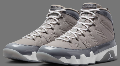 Jordan 9 Cool Grey