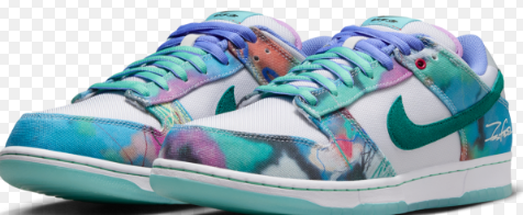 Dunk Low Sb Futura Bleached Aqua