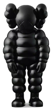 Kaws What Party Figure Black