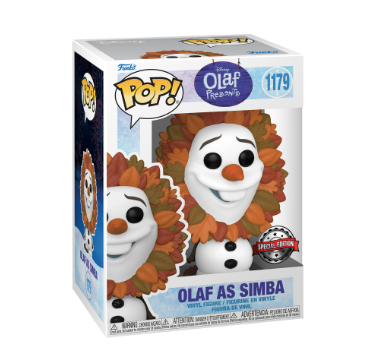 Funko Pop Olaf as Simba