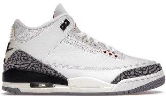 Jordan 3 Reimagined White Cement