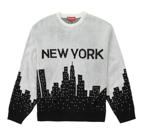 Supreme New York Knit Sweater Size L