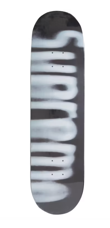 Supreme Skate Deck Blur Black