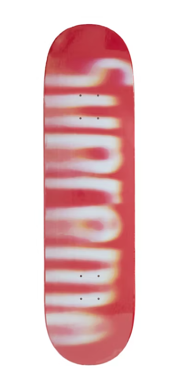 Supreme Skate Deck Blur Red