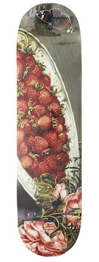 Supreme Skate Deck Strawberries