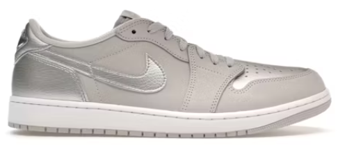 Jordan 1 low Metallic Silver (PS)