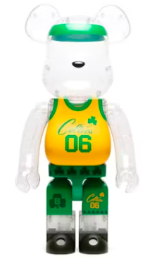 Bearbrick x Bodega x NBA Worldwide Respect Boston Celtics 1000%