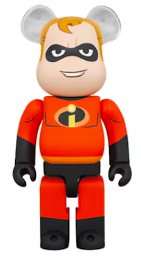 Bearbrick Disney Pixar Mr. Incredible 1000%