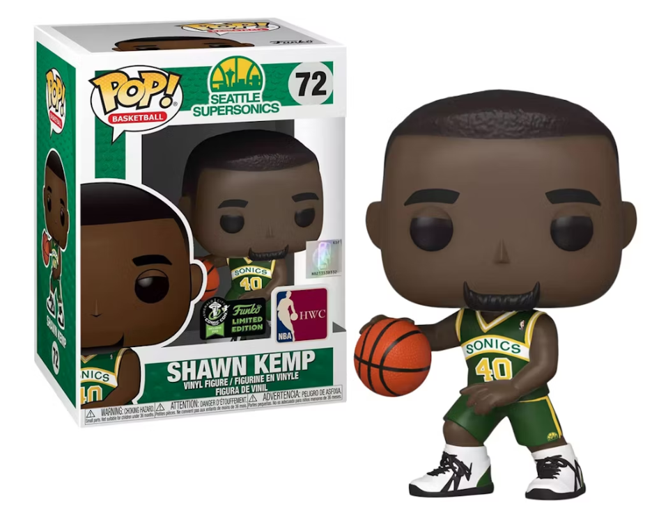 Funko Pop Shawn Kemp Exclusive