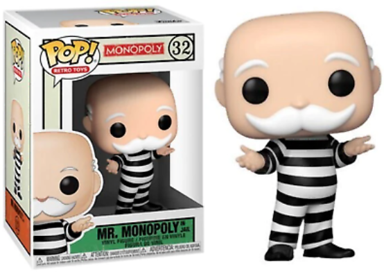 Funko Pop Mr. Monopoly In Jail