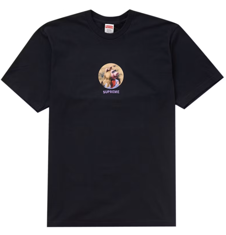 Supreme Miss Piggy Tee Black