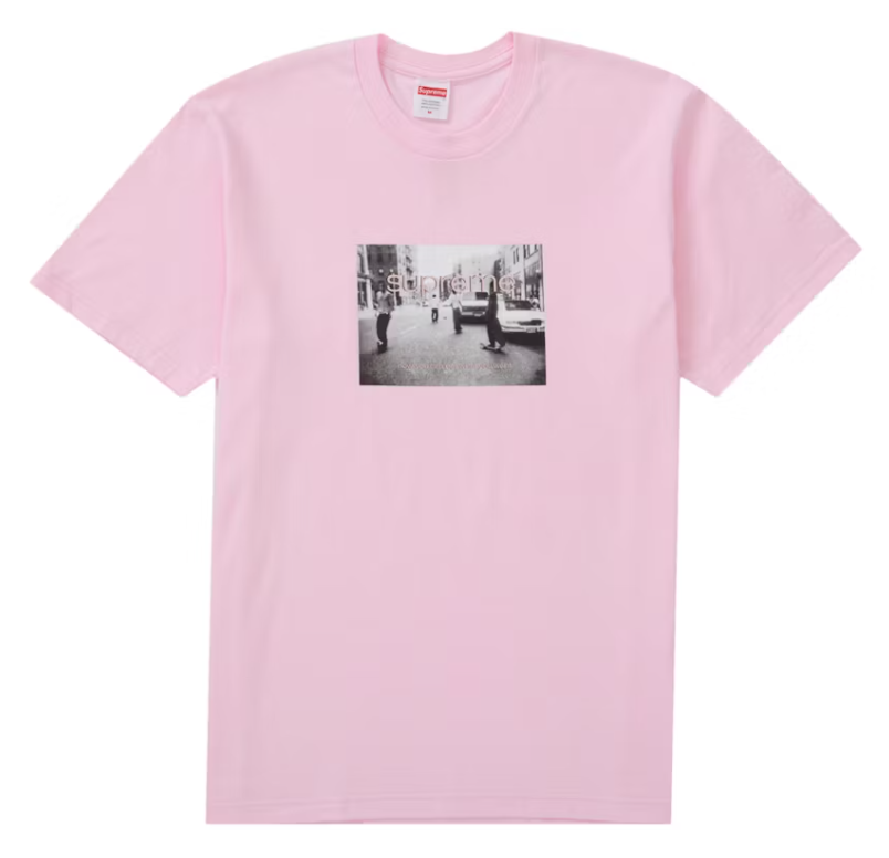 Supreme Crew 96 Tee Pink