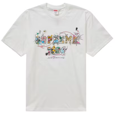 Supreme Varsity Tee White