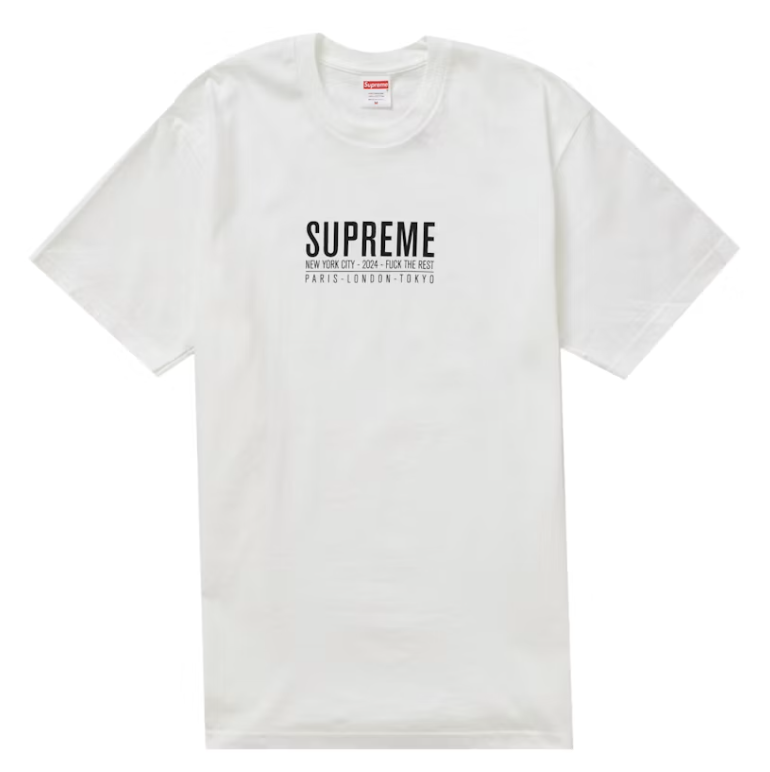 Supreme Paris Tee White