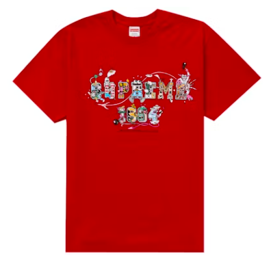 Supreme Varsity Tee Red