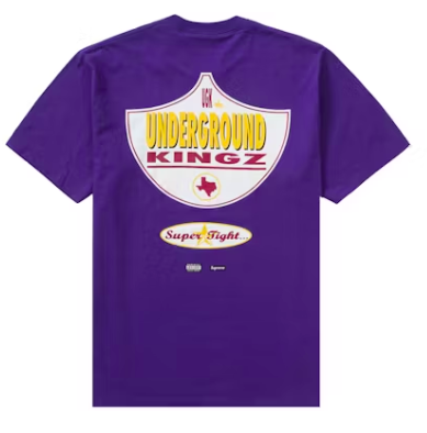 Supreme UGK Super Tight Tee Purple