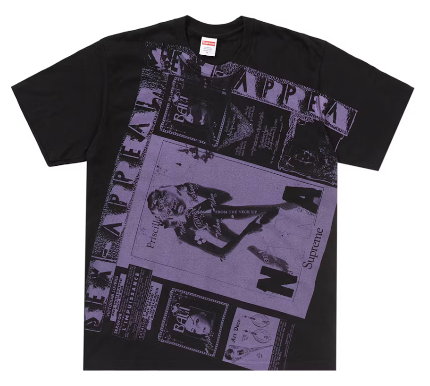 Supreme Collage Tee Black