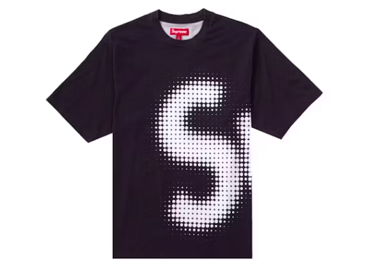 Supreme Halftone Tee Black