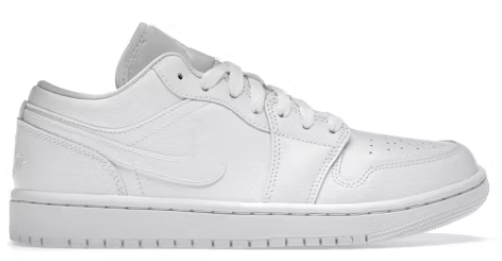 Jordan 1 Low Triple White (W)