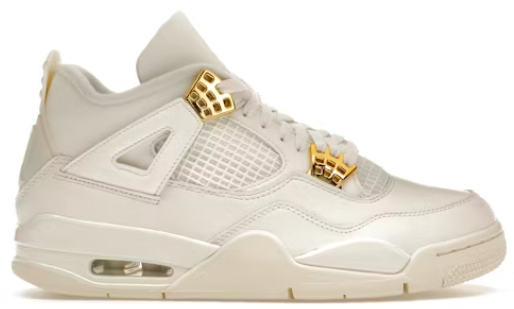 Jordan 4 Metallic Gold (W)