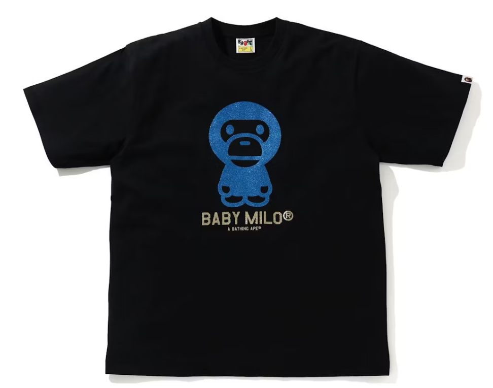 BAPE Glitter Baby Milo Tee