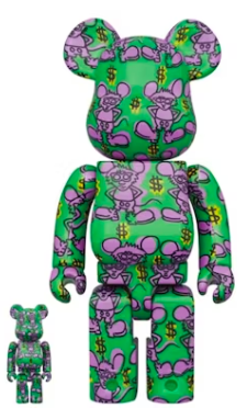 Bearbrick x Keith Haring #11 100% & 400%