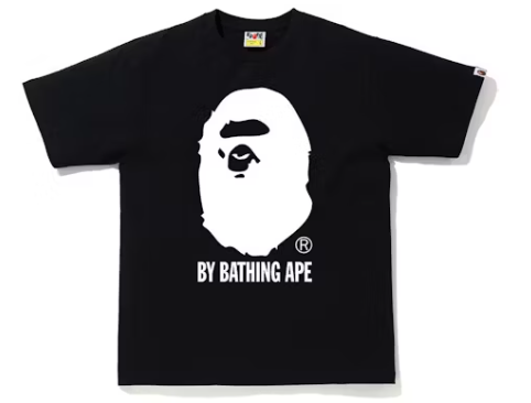 BAPE Bicolor By Bathing Ape Tee Black/White