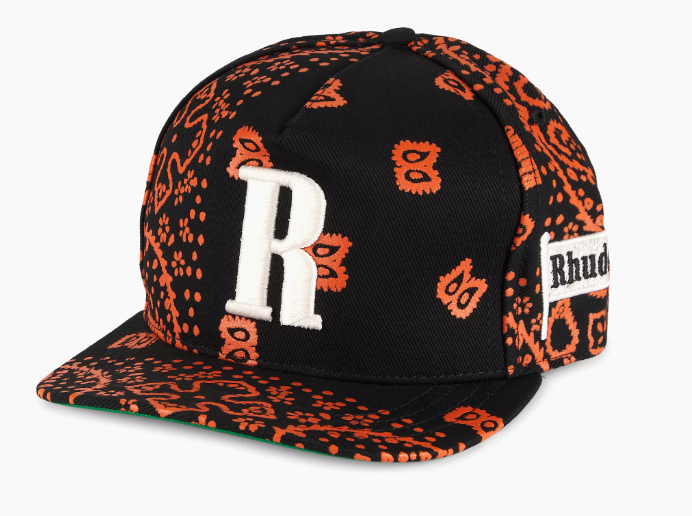 Rhude Bandana R Cap Black